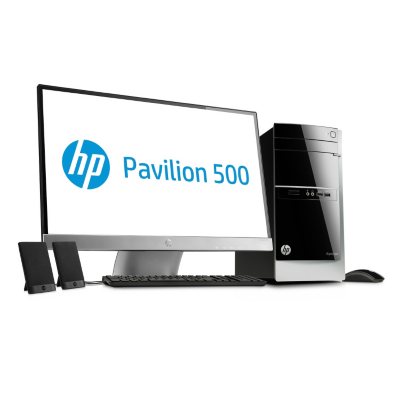 HP Pavilion 500-277cb 27" Desktop Computer, Intel Core i7-4770, 12GB