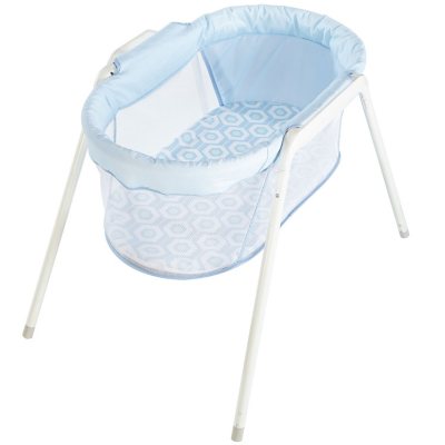 fisher price stow and go bassinet safety