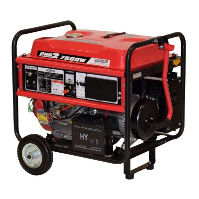 Gentron 6,000W / 7,500W Portable Gas Powered Generator w/ Electric