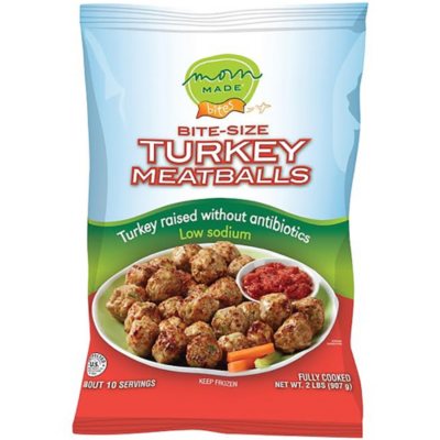 Mom Made Foods Turkey Meatball Bites (2 lbs., 10 servings) - Sam's Club