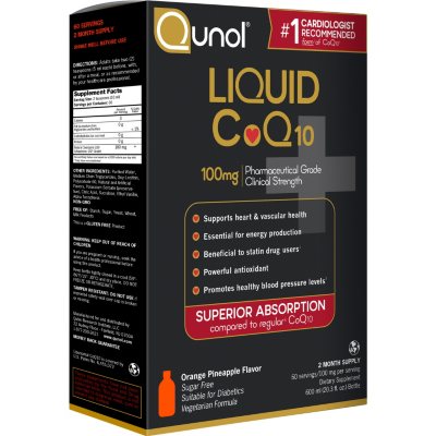 Qunol Liquid CoQ10 100 mg (20 oz.) - Sam's Club