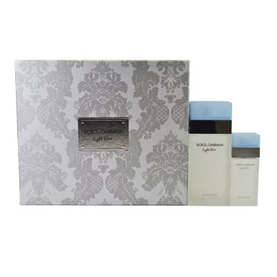 dolce and gabbana light blue women's gift set
