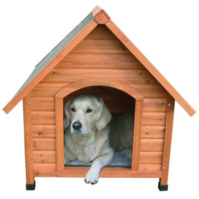 Dog Houses - Sam's Club - Trixie Log Cabin Dog House (Choose Your Size)