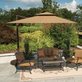 11 ft. Beige Cantilever Umbrella - Sam's Club