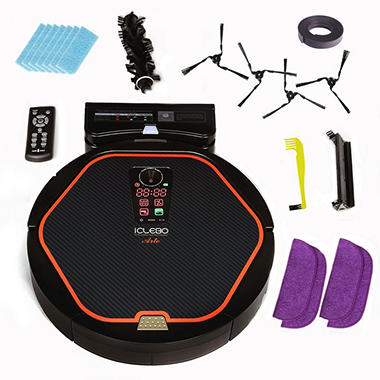 iCLEBO Arte Robotic Vacuum Cleaner Plus Bonus Pack Bundle