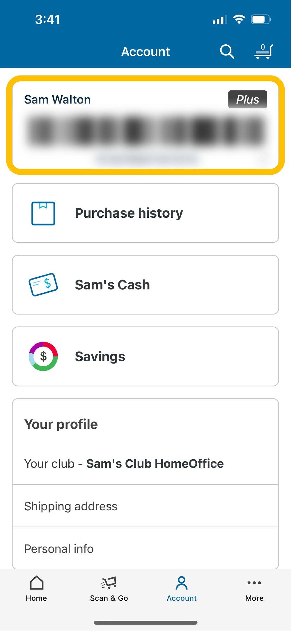 Sam's Club - App