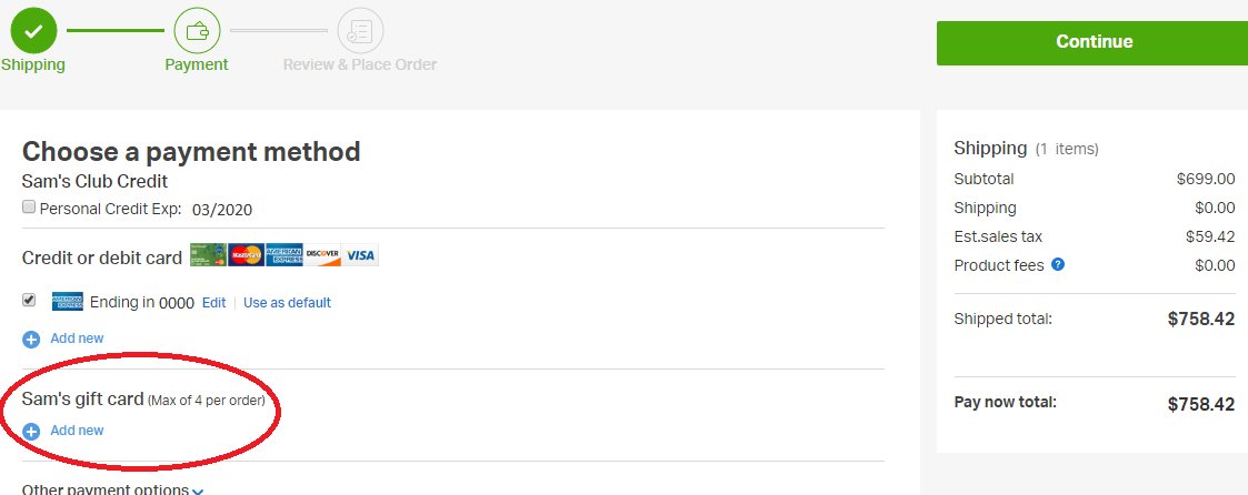How To Pay With A Gift Card Online